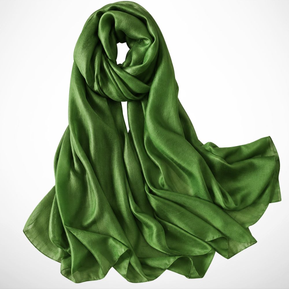Foulard Ismée – Grand foulard uni léger