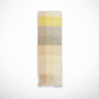 Aila-Schal – Große, mehrfarbige Karos, weich und warm
