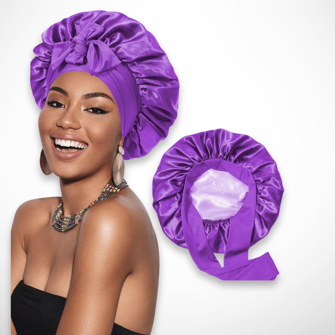 Amara Nightcap – Satin bonnet to protect hair