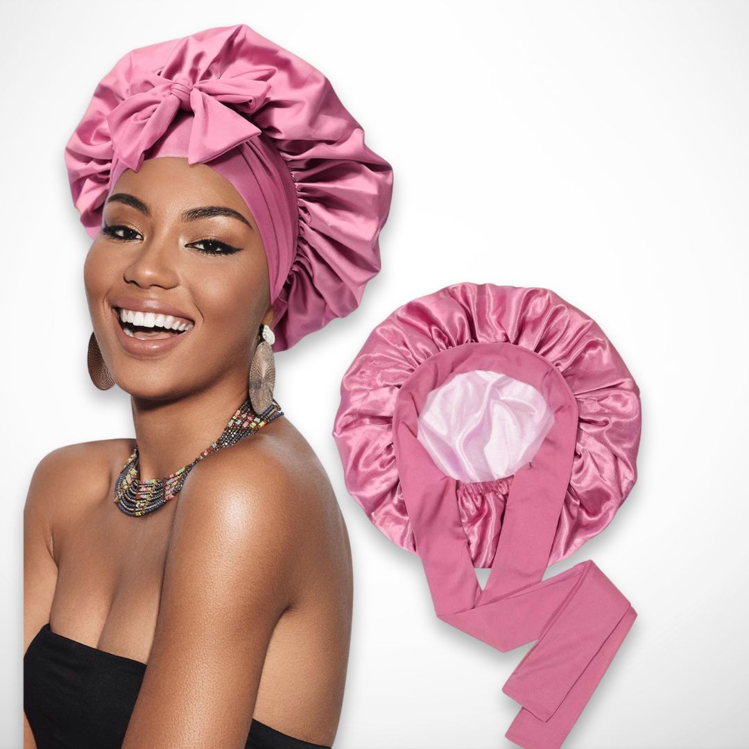 Amara Nightcap – Satin bonnet to protect hair