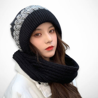 Bonnet écharpe Mathilde