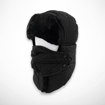 Cagoule chapka adulte – Cagoule chaude coupe-vent avec protection des oreilles