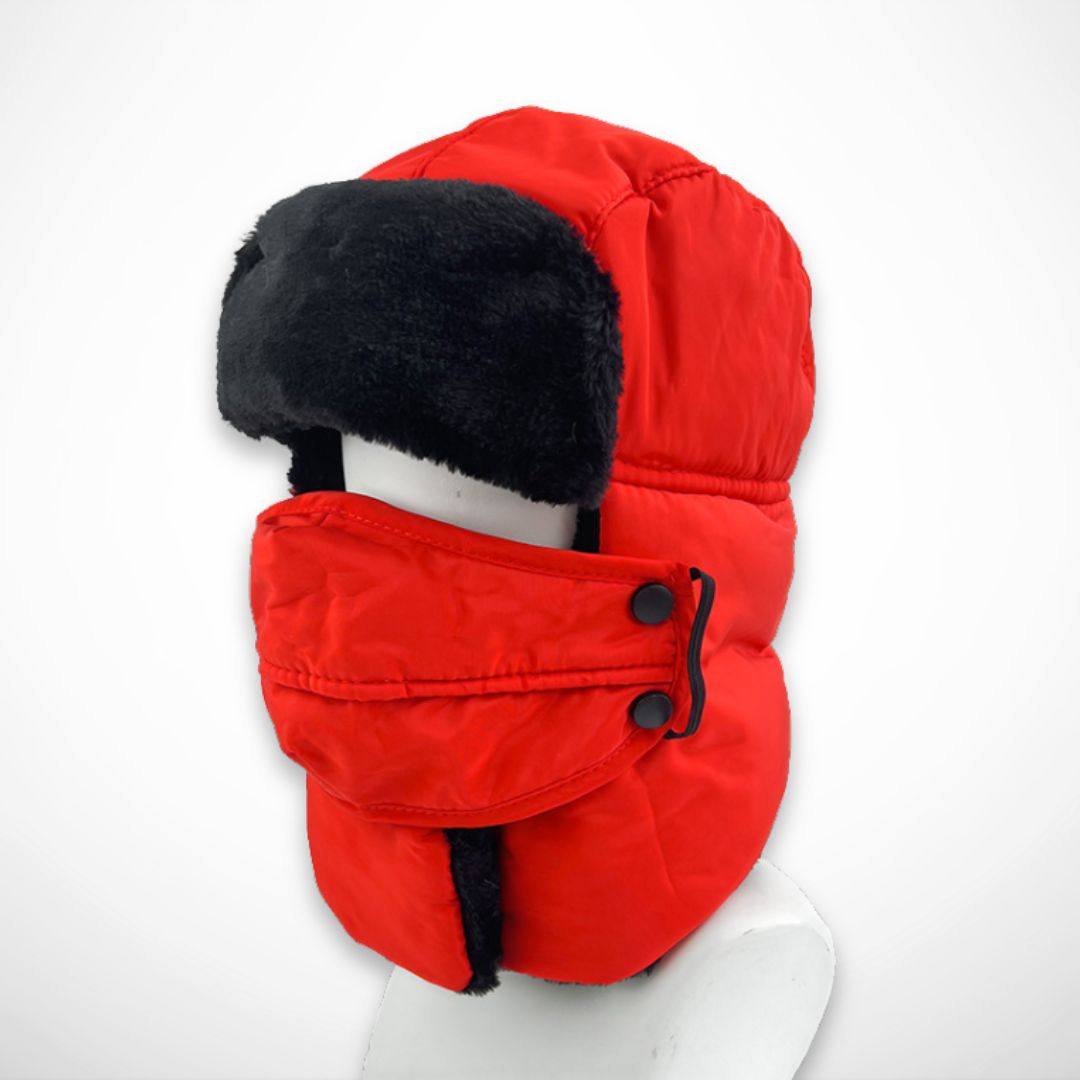 Cagoule chapka adulte – Cagoule chaude coupe-vent avec protection des oreilles