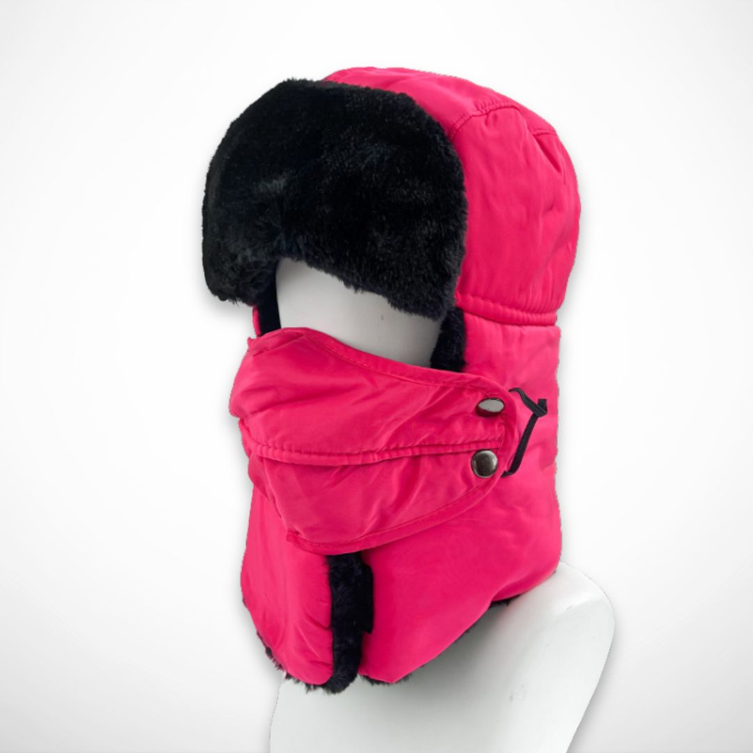 Cagoule chapka adulte – Cagoule chaude coupe-vent avec protection des oreilles