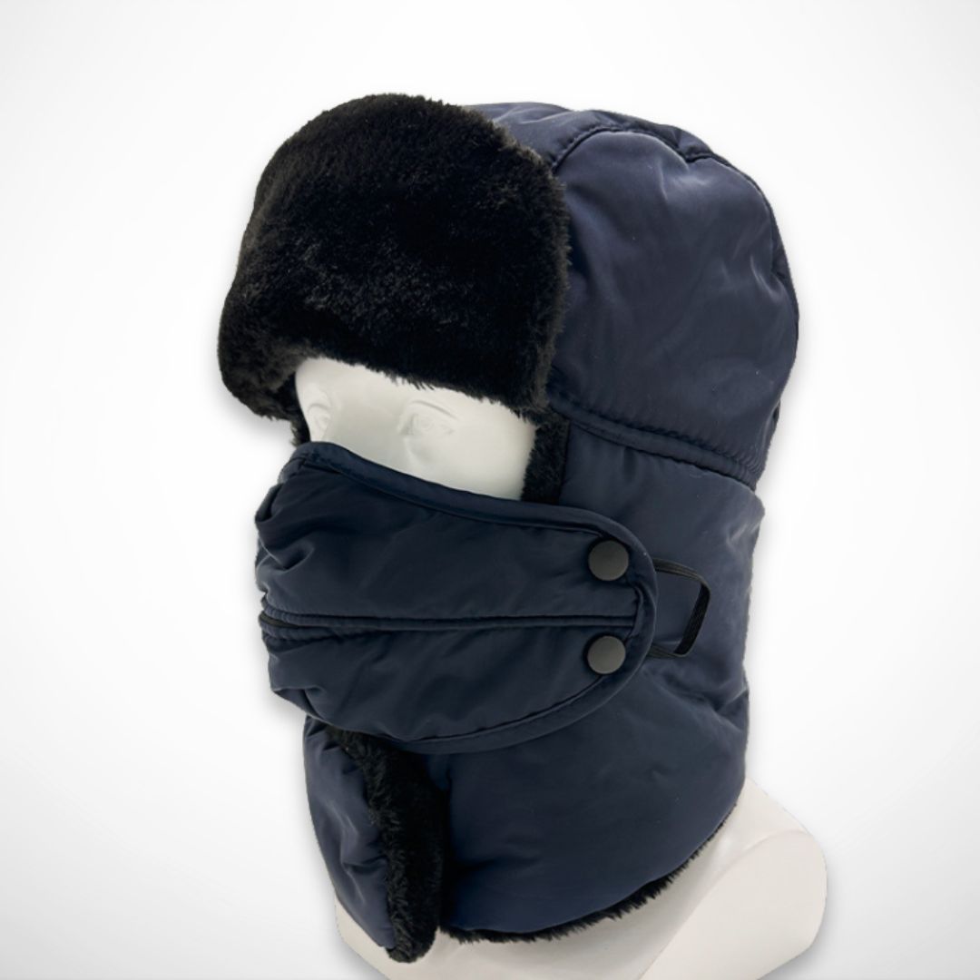 Cagoule chapka adulte – Cagoule chaude coupe-vent avec protection des oreilles