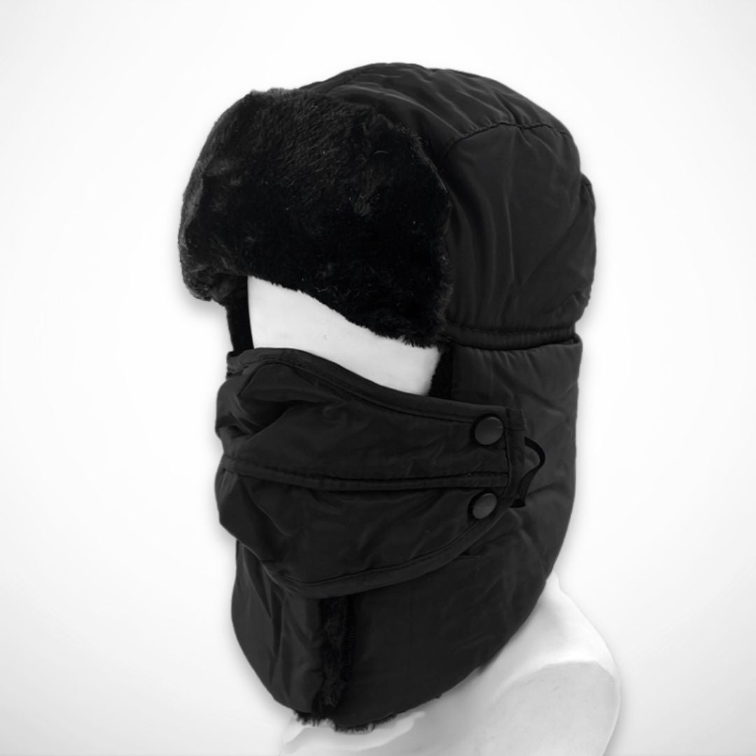 Cagoule chapka adulte – Cagoule chaude coupe-vent avec protection des oreilles