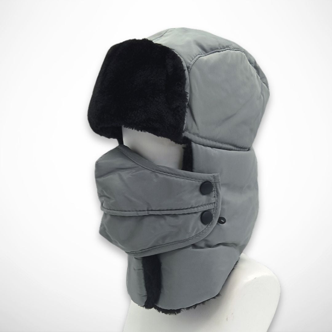 Cagoule chapka adulte – Cagoule chaude coupe-vent avec protection des oreilles