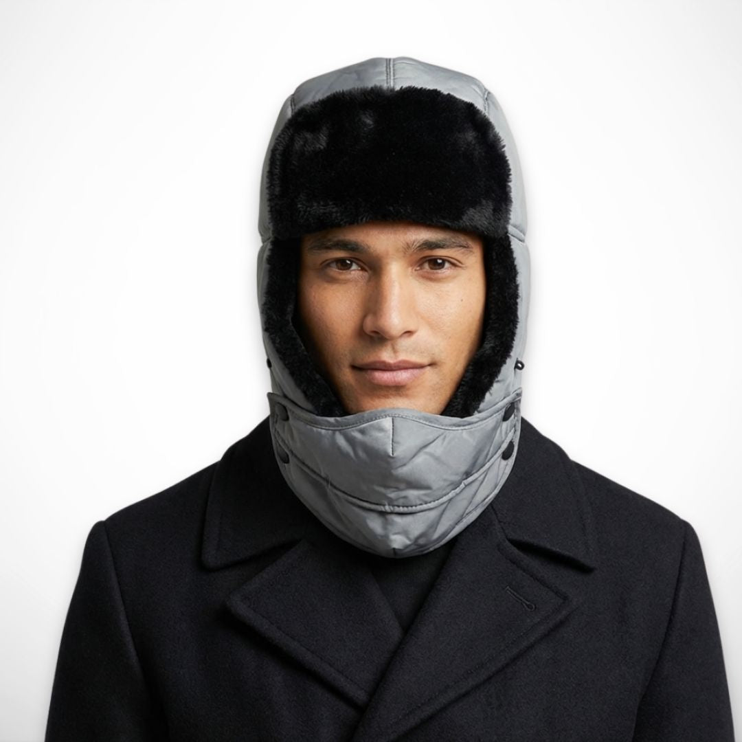 Cagoule chapka adulte – Cagoule chaude coupe-vent avec protection des oreilles