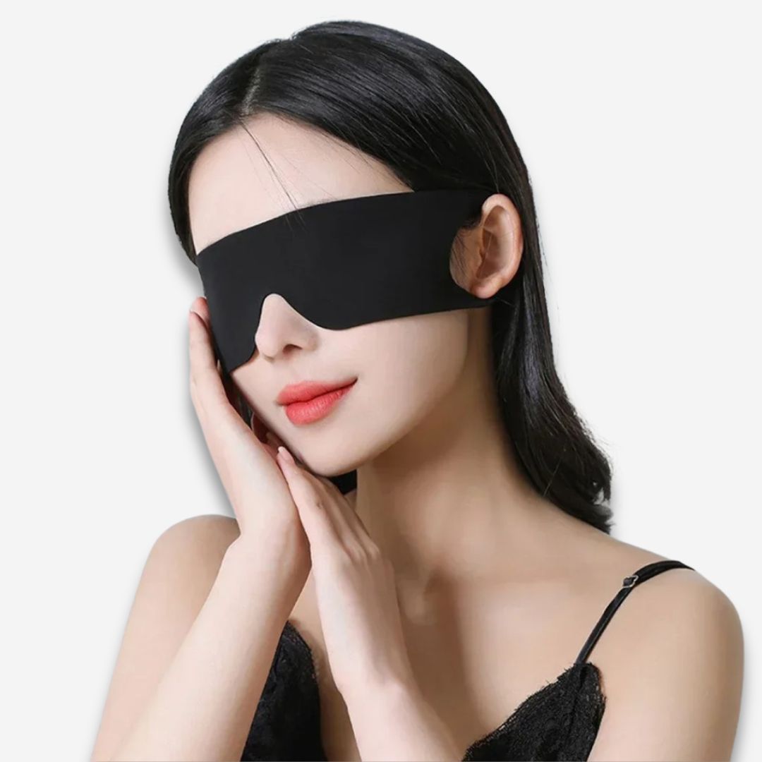 Masque de nuit Fantomette – masque de sommeil léger pour le voyage