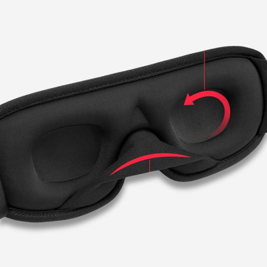 Malcolm Schlafmaske – 3D-Druckmaske für optimale Dunkelheit