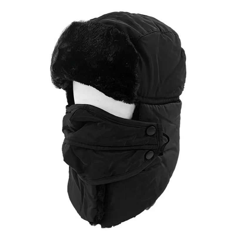 Bonnet <br> Chapka Froid Intense Noire