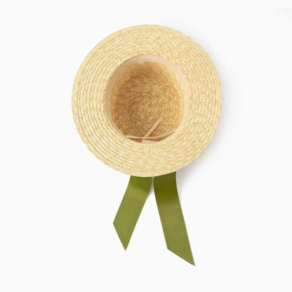 Women's Alba Boater - Light and Natural Summer Hat