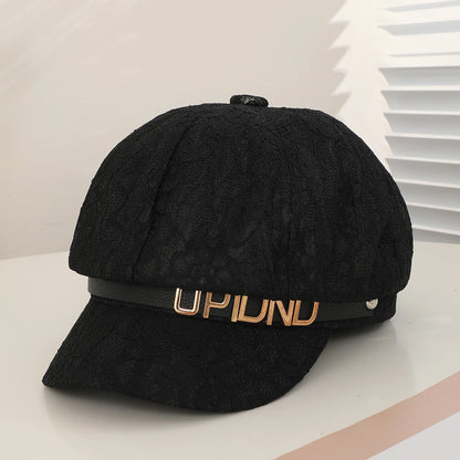 casquette femme citadine noire