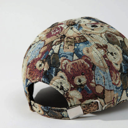 casquette imprimée Teddy