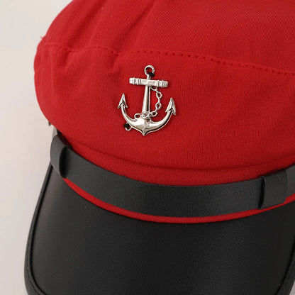 casquette marin rouge fête détail