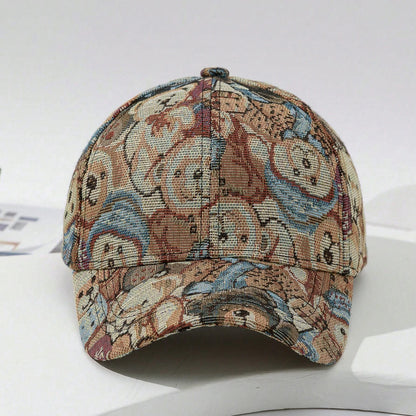 casquette imprimée Teddy