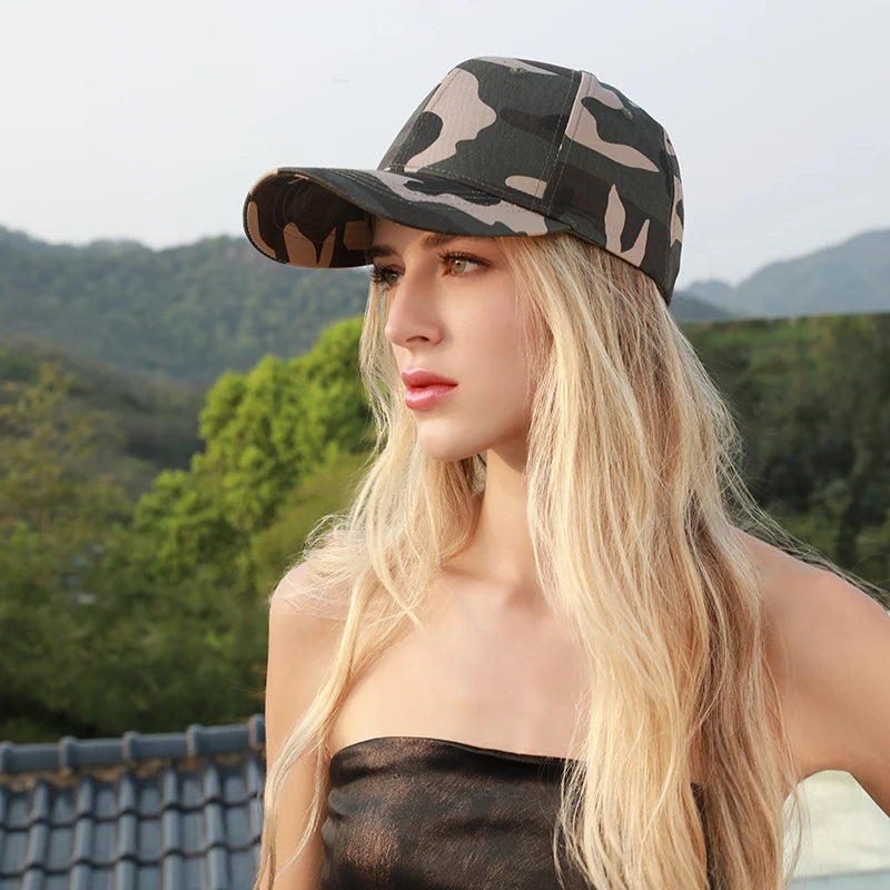 casquette motif militaire