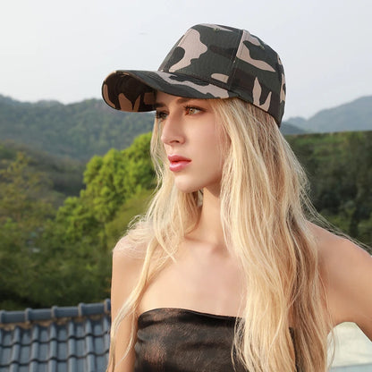 casquette motif militaire