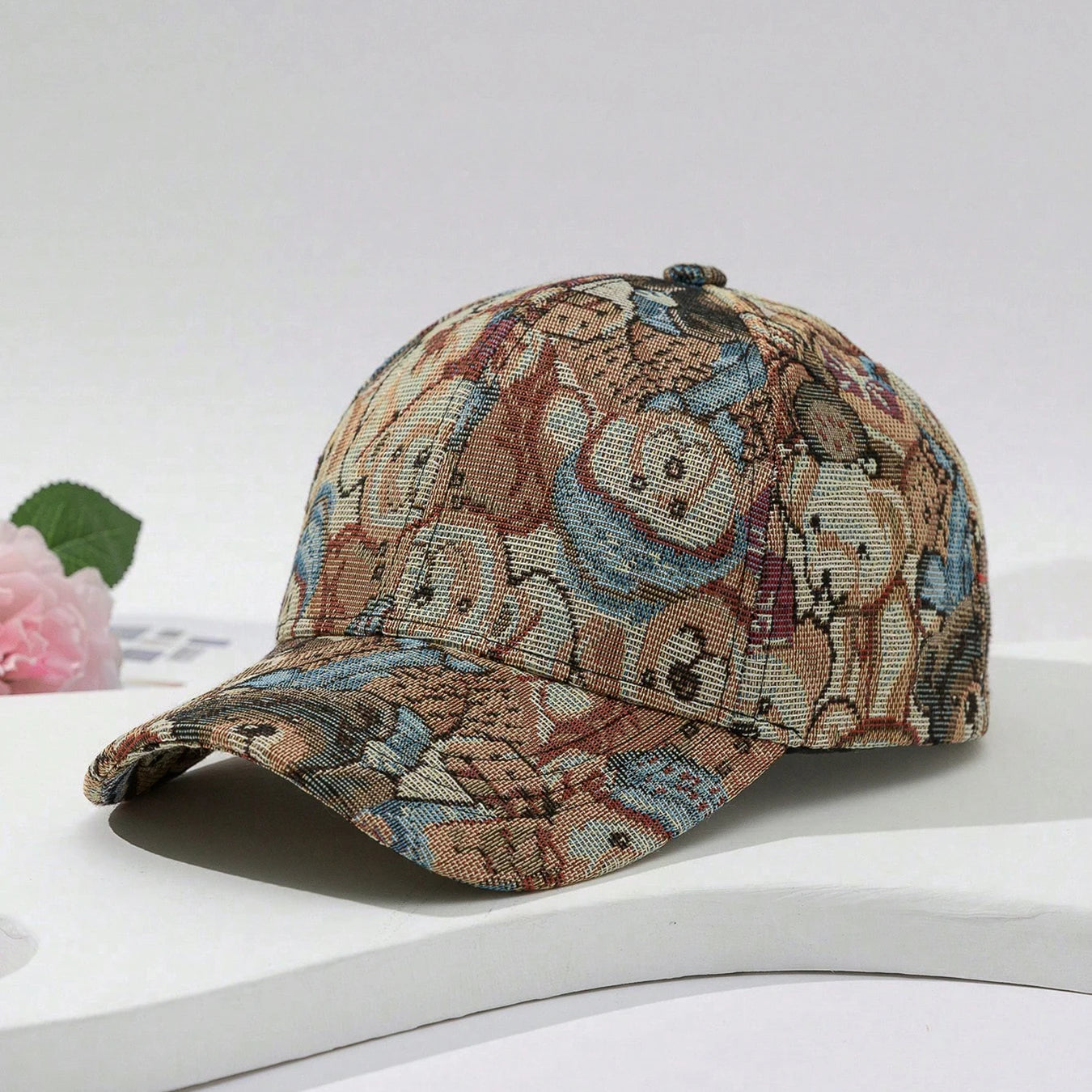 casquette imprimée Teddy