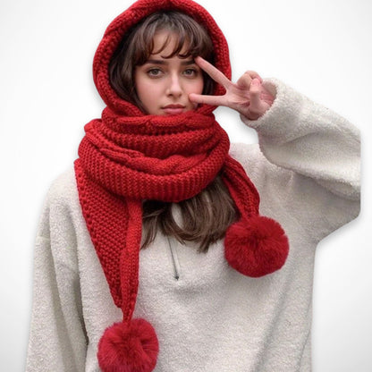 Capuche-écharpe Elora