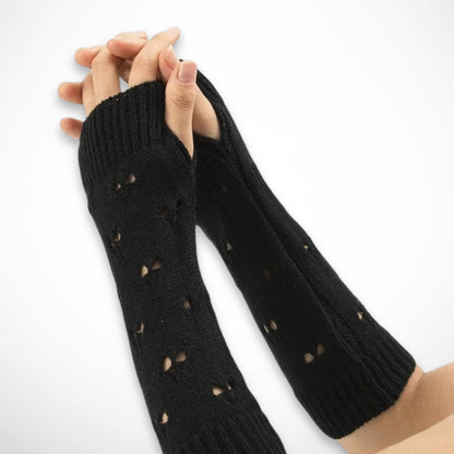 Durchbrochene Fäustlinge Ysia