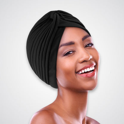 Bonnet bien-être Anaya – Turban doux et respirant pour la détente et le quotidien