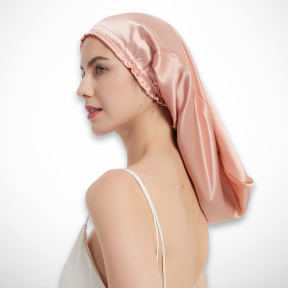 Bonnet de nuit Mûrier – Bonnet long en soie de mûrier