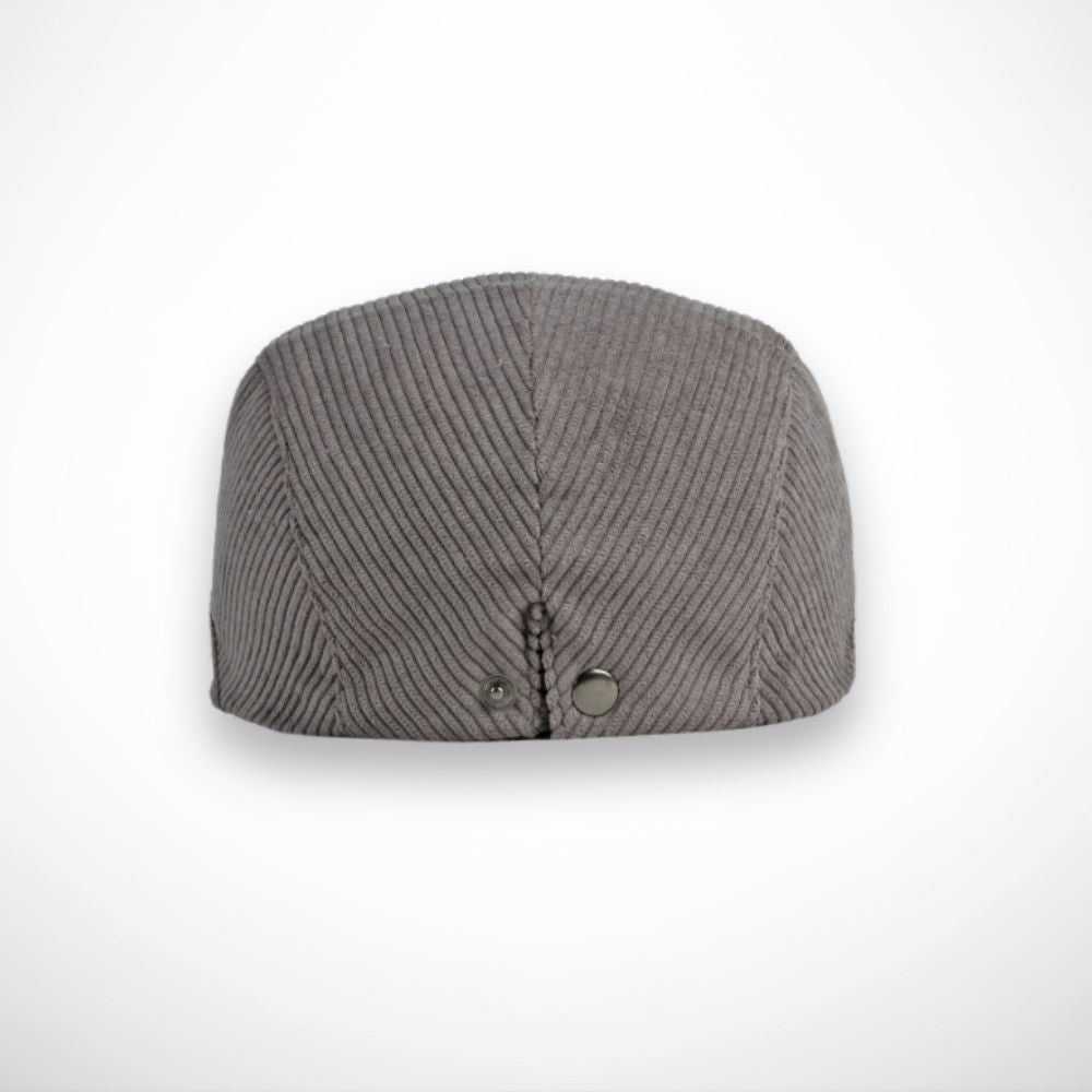 Casquette Basile – Casquette plate en velours côtelé